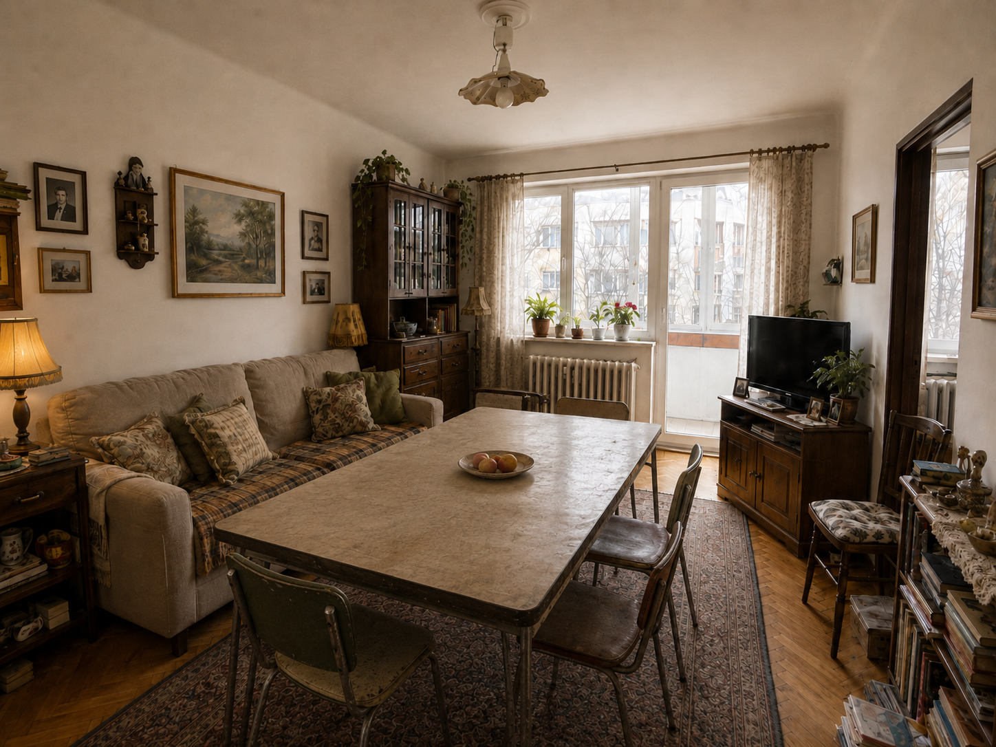 Living înainte / după – înainte